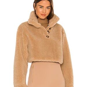 L'Academie Tan Teddy Jacket